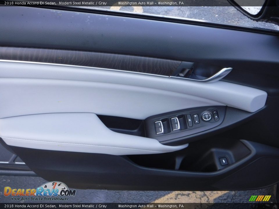 2018 Honda Accord EX Sedan Modern Steel Metallic / Gray Photo #15