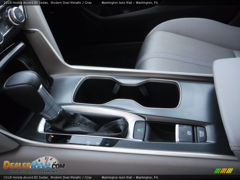 2018 Honda Accord EX Sedan Modern Steel Metallic / Gray Photo #16
