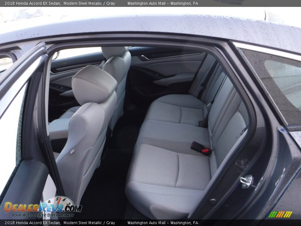 2018 Honda Accord EX Sedan Modern Steel Metallic / Gray Photo #25