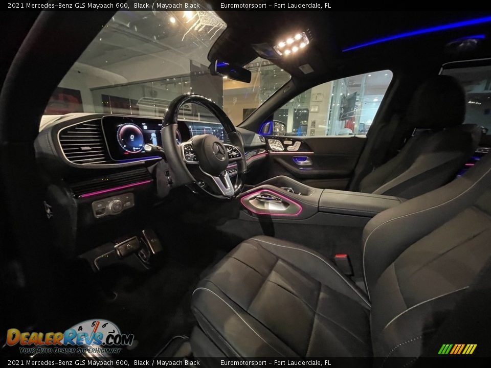 Front Seat of 2021 Mercedes-Benz GLS Maybach 600 Photo #13