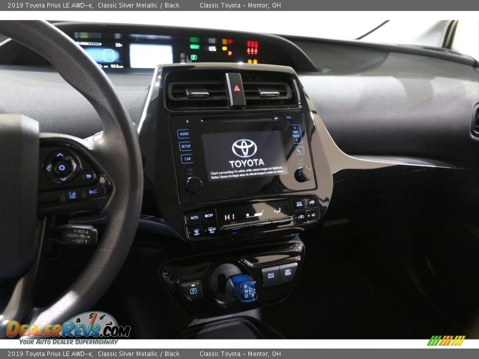 2019 Toyota Prius LE AWD-e Classic Silver Metallic / Black Photo #8