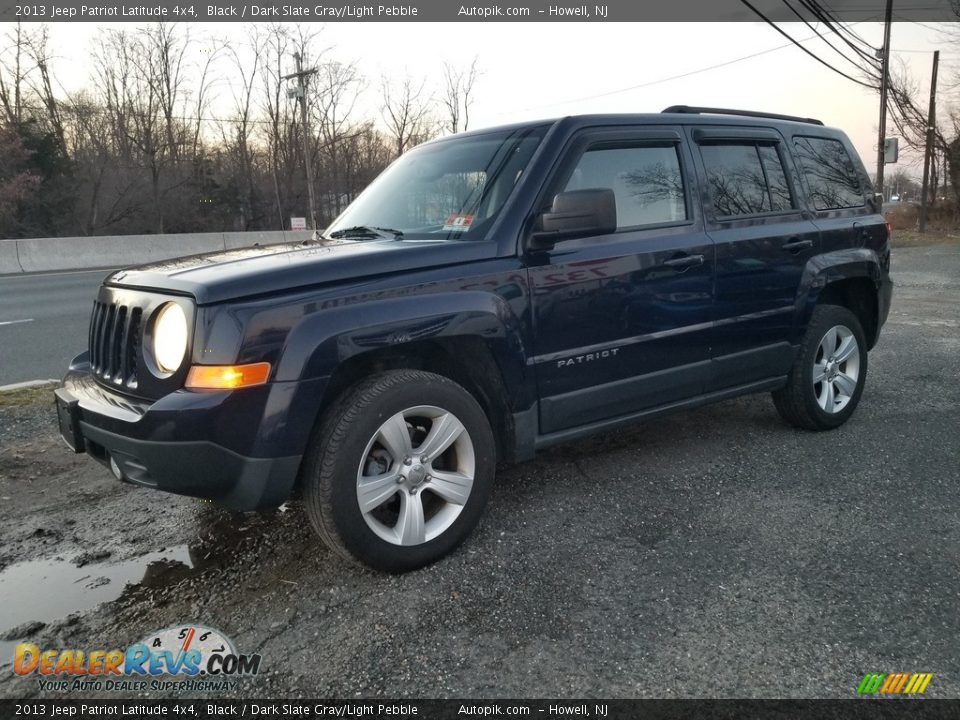 2013 Jeep Patriot Latitude 4x4 Black / Dark Slate Gray/Light Pebble Photo #7