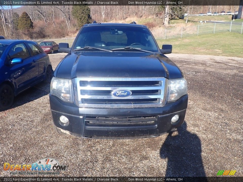2011 Ford Expedition EL Limited 4x4 Tuxedo Black Metallic / Charcoal Black Photo #5