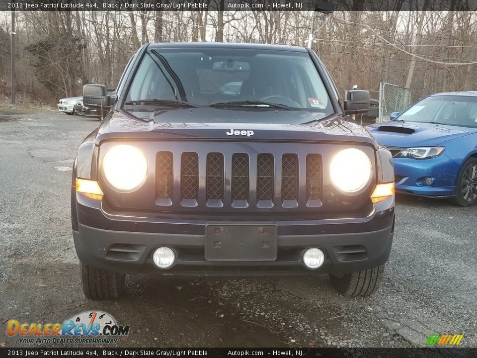 2013 Jeep Patriot Latitude 4x4 Black / Dark Slate Gray/Light Pebble Photo #8