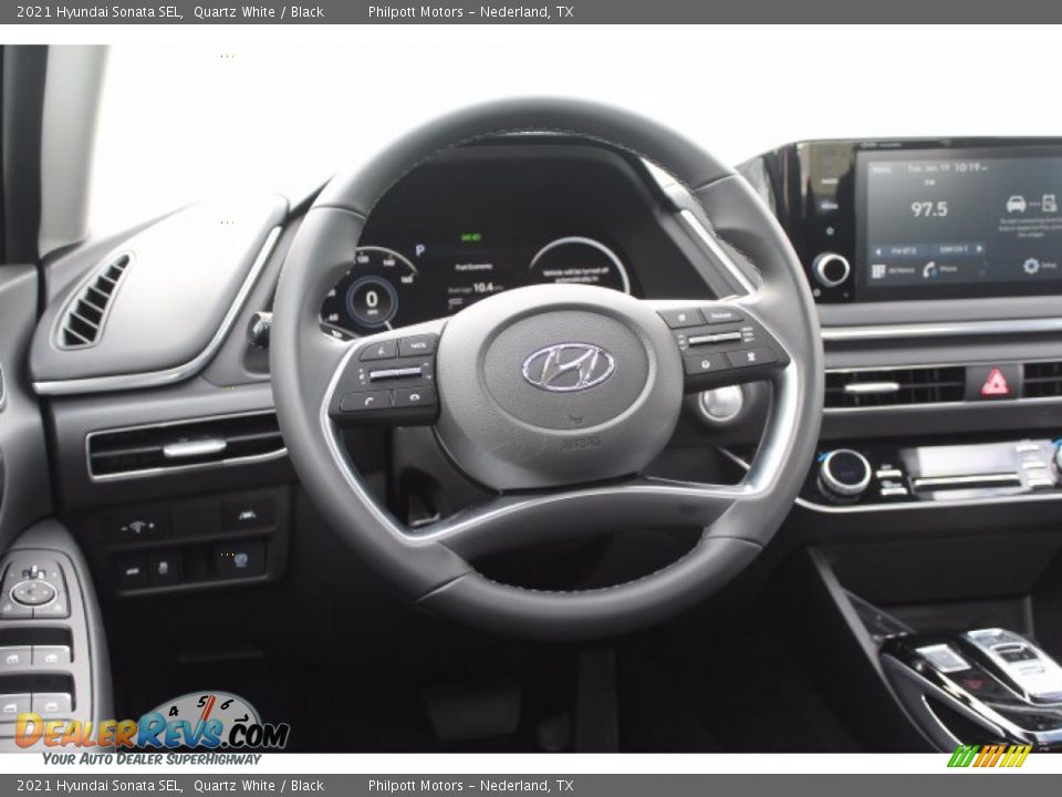 2021 Hyundai Sonata SEL Steering Wheel Photo #22