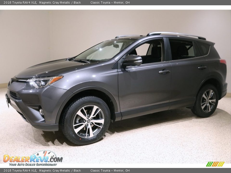 2018 Toyota RAV4 XLE Magnetic Gray Metallic / Black Photo #3