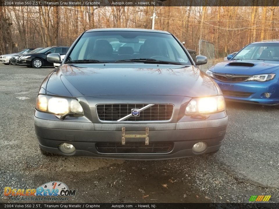 2004 Volvo S60 2.5T Titanium Gray Metallic / Graphite Photo #8