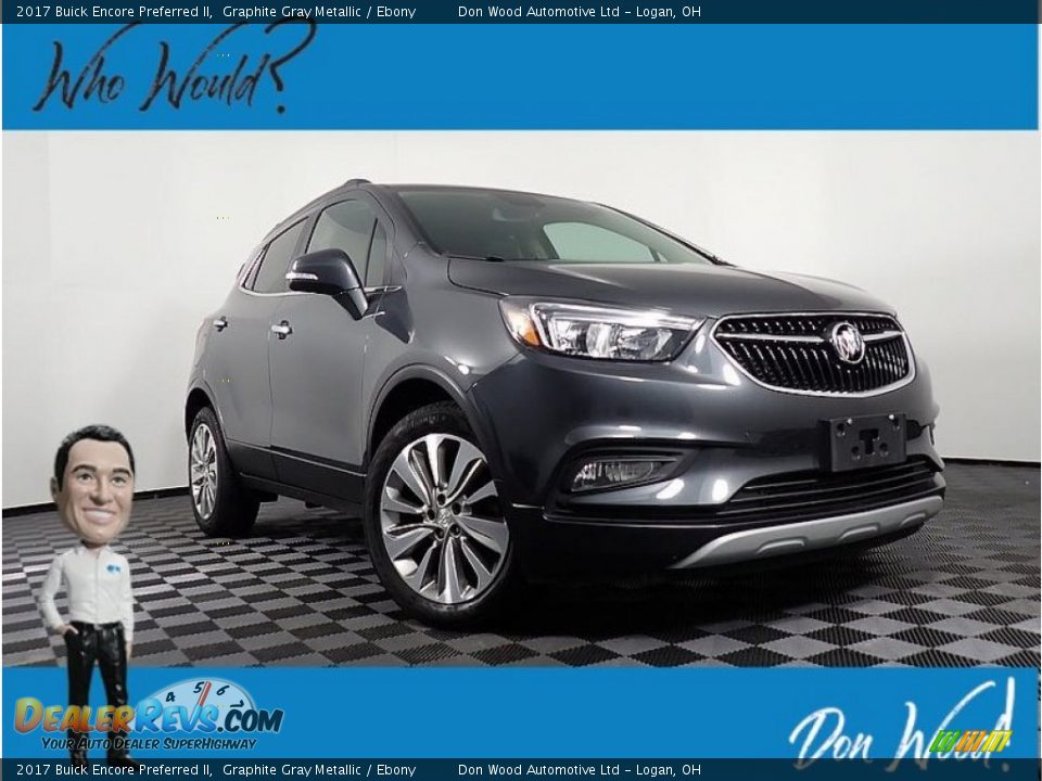 2017 Buick Encore Preferred II Graphite Gray Metallic / Ebony Photo #1
