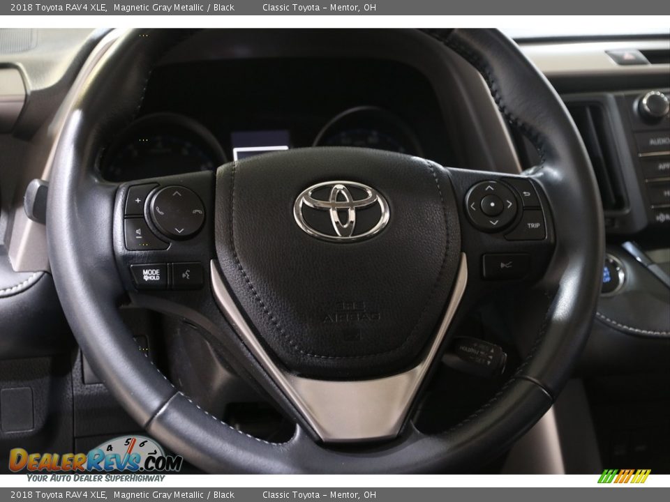 2018 Toyota RAV4 XLE Magnetic Gray Metallic / Black Photo #7