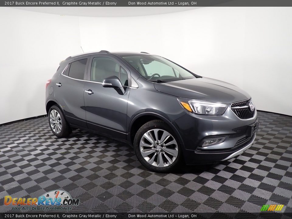 2017 Buick Encore Preferred II Graphite Gray Metallic / Ebony Photo #4