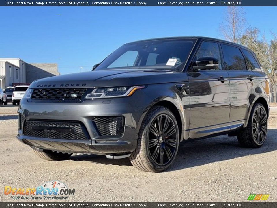 2021 Land Rover Range Rover Sport HSE Dynamic Carpathian Gray Metallic / Ebony Photo #2