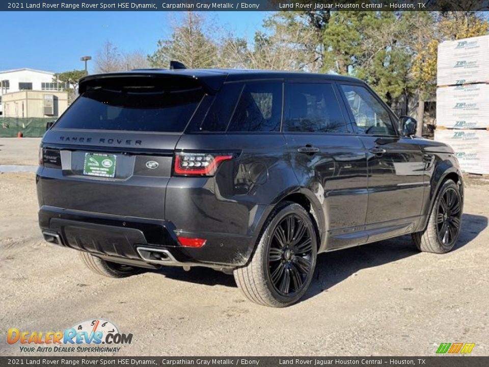 2021 Land Rover Range Rover Sport HSE Dynamic Carpathian Gray Metallic / Ebony Photo #3