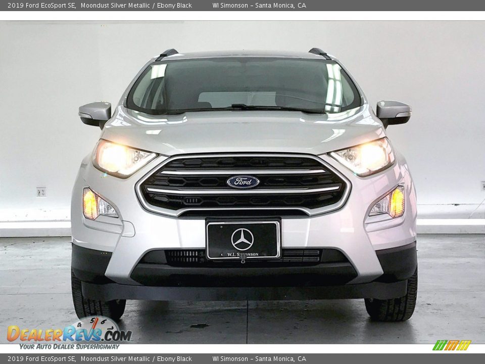 2019 Ford EcoSport SE Moondust Silver Metallic / Ebony Black Photo #2