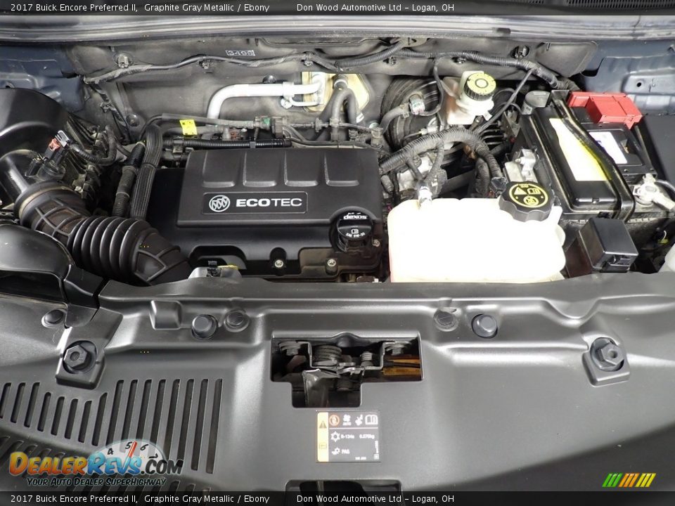 2017 Buick Encore Preferred II Graphite Gray Metallic / Ebony Photo #8