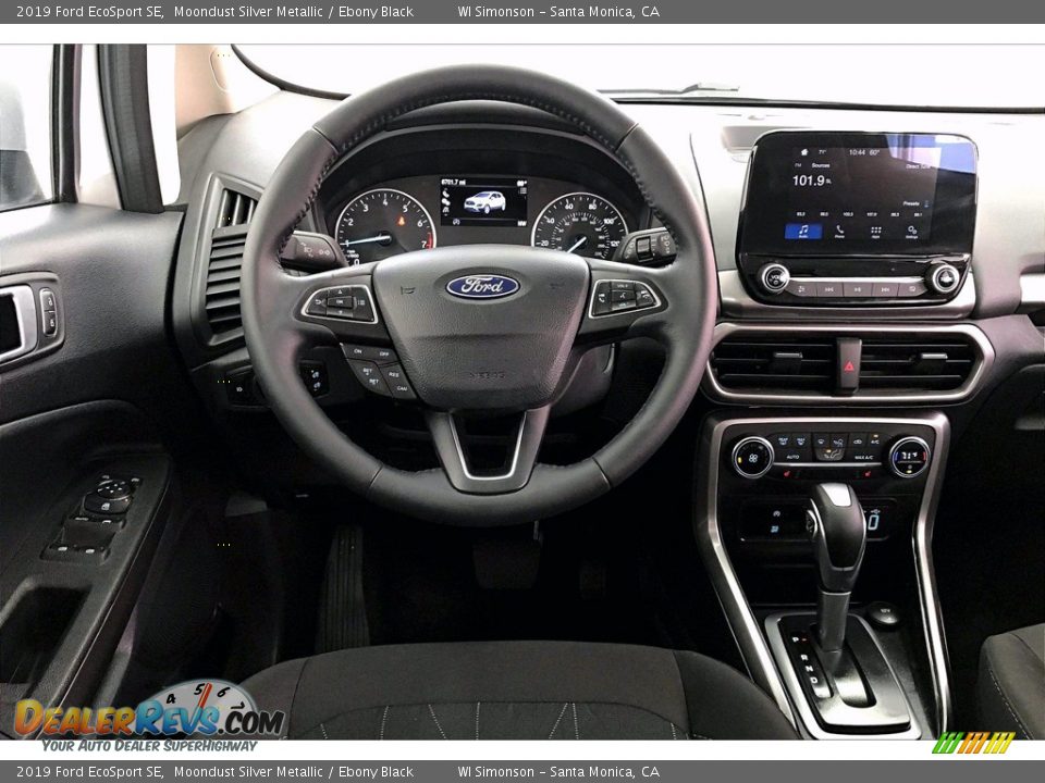 2019 Ford EcoSport SE Moondust Silver Metallic / Ebony Black Photo #4