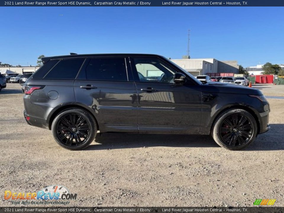 2021 Land Rover Range Rover Sport HSE Dynamic Carpathian Gray Metallic / Ebony Photo #7