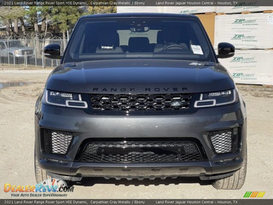 2021 Land Rover Range Rover Sport HSE Dynamic Carpathian Gray Metallic / Ebony Photo #9