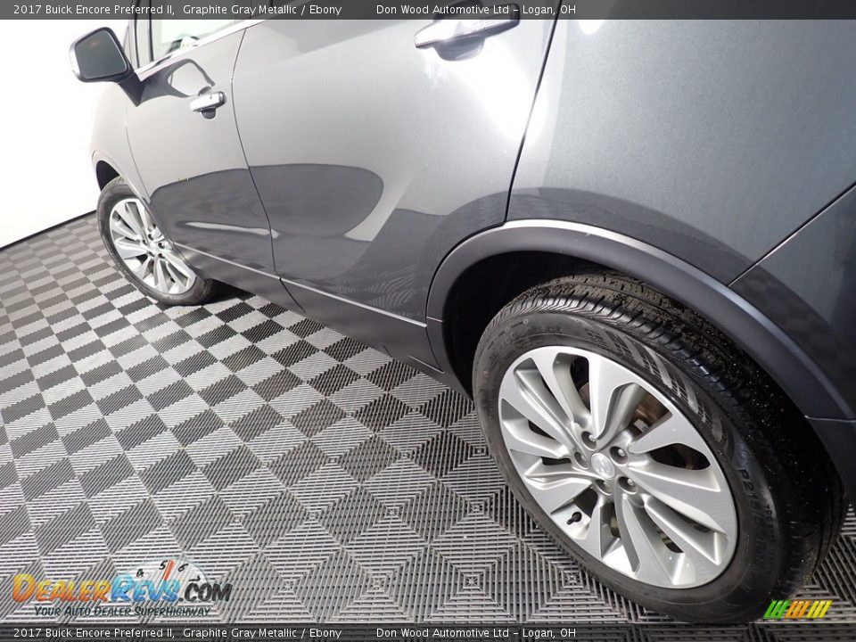 2017 Buick Encore Preferred II Graphite Gray Metallic / Ebony Photo #11
