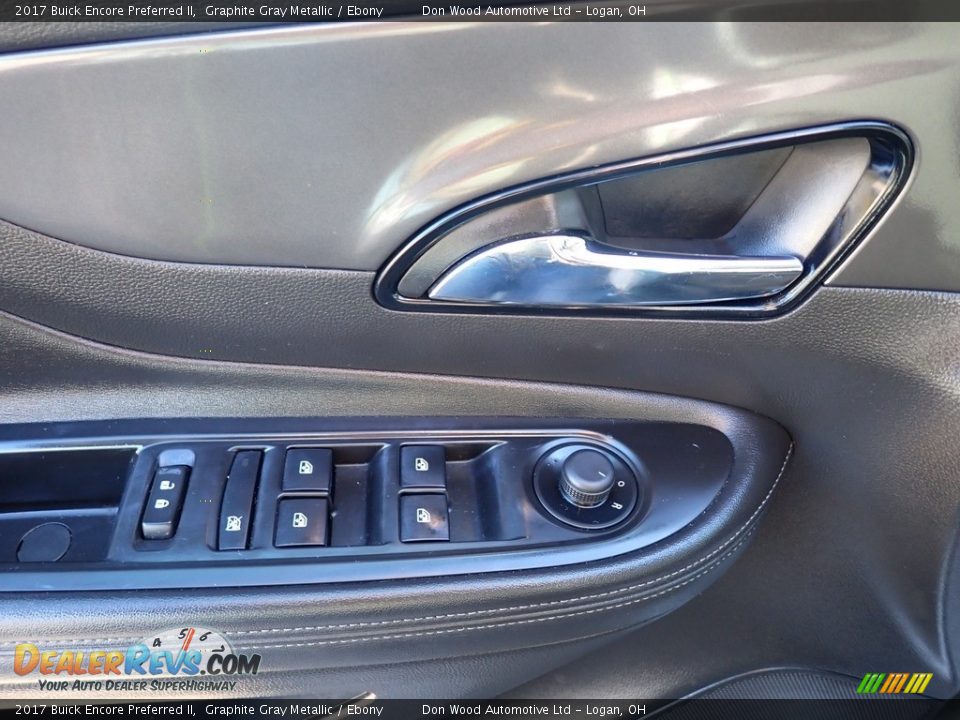 2017 Buick Encore Preferred II Graphite Gray Metallic / Ebony Photo #19
