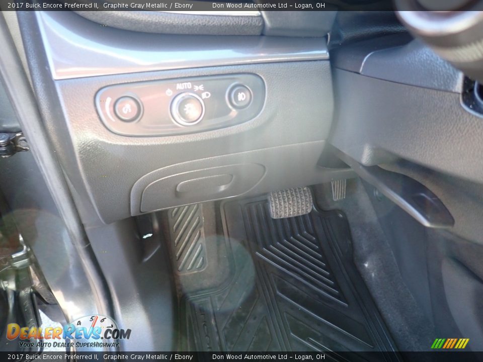 2017 Buick Encore Preferred II Graphite Gray Metallic / Ebony Photo #20