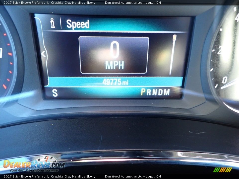 2017 Buick Encore Preferred II Graphite Gray Metallic / Ebony Photo #23