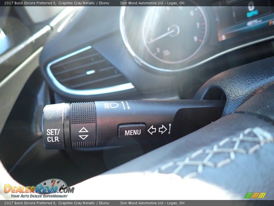 2017 Buick Encore Preferred II Graphite Gray Metallic / Ebony Photo #24