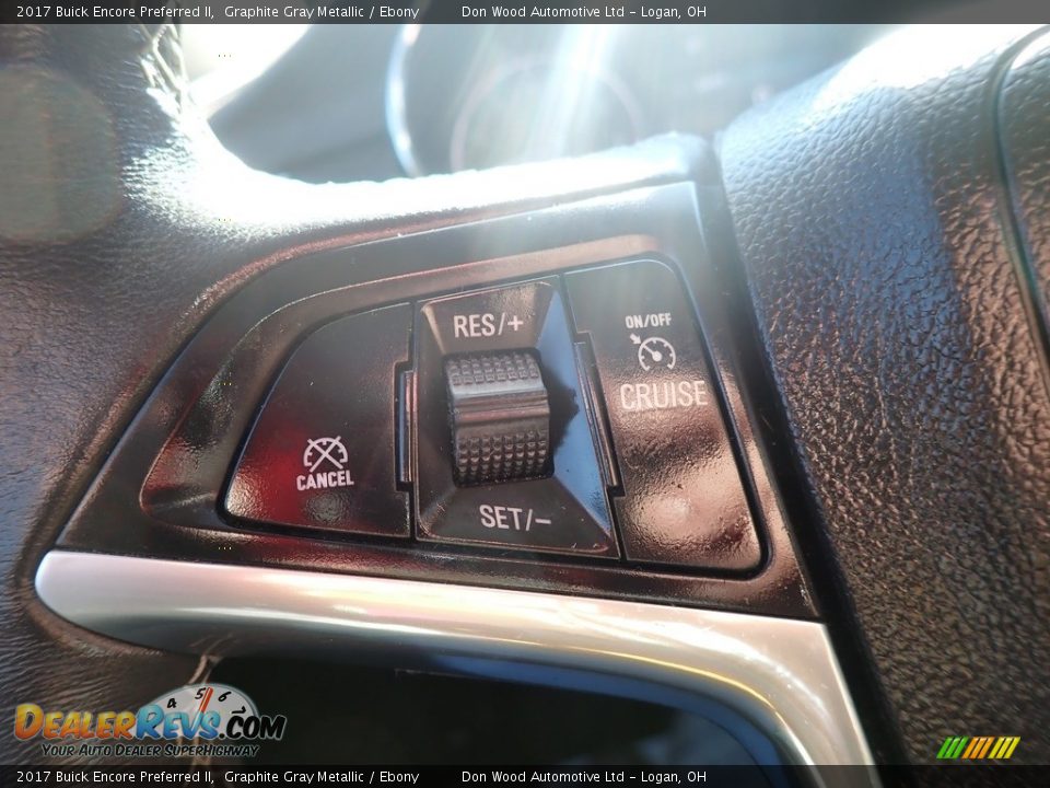 2017 Buick Encore Preferred II Graphite Gray Metallic / Ebony Photo #25