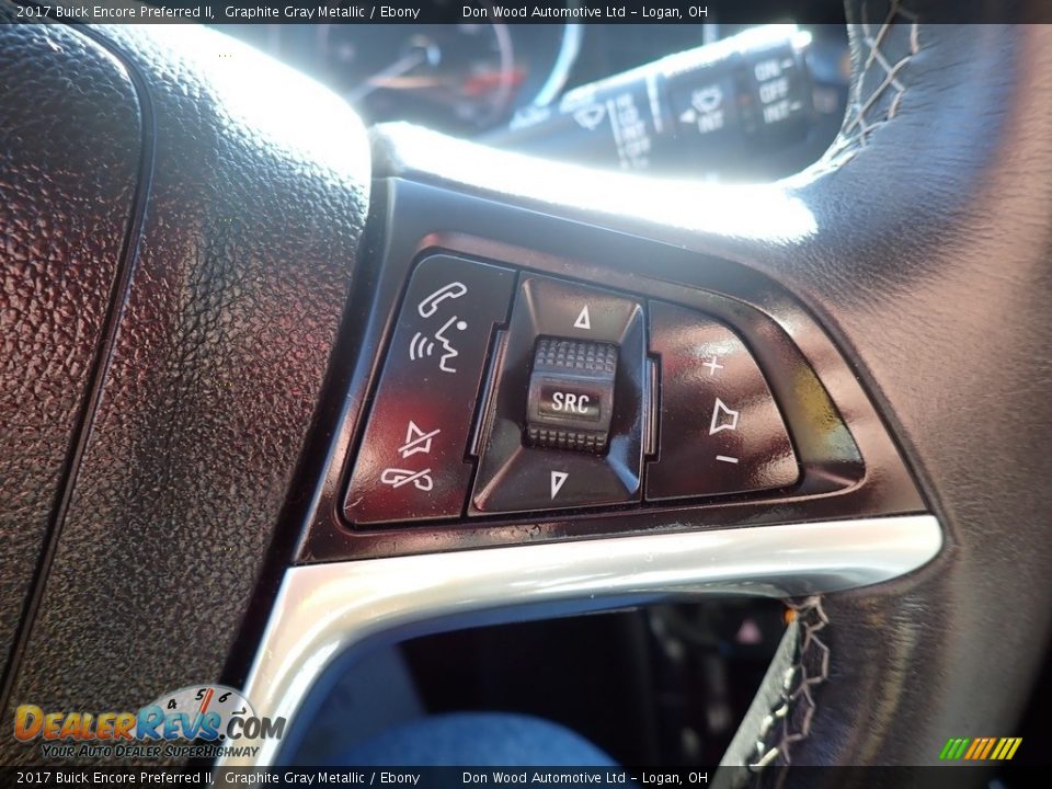 2017 Buick Encore Preferred II Graphite Gray Metallic / Ebony Photo #26