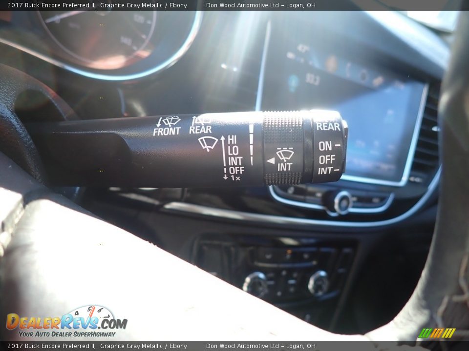 2017 Buick Encore Preferred II Graphite Gray Metallic / Ebony Photo #27