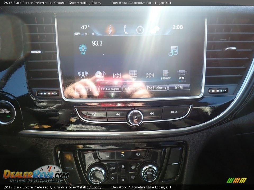 2017 Buick Encore Preferred II Graphite Gray Metallic / Ebony Photo #28