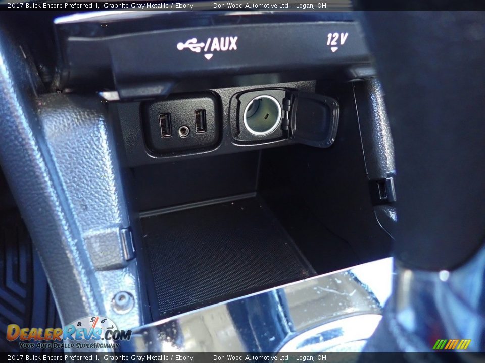 2017 Buick Encore Preferred II Graphite Gray Metallic / Ebony Photo #30