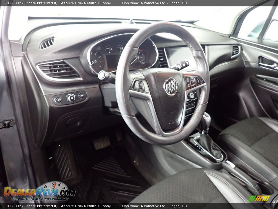 2017 Buick Encore Preferred II Graphite Gray Metallic / Ebony Photo #32