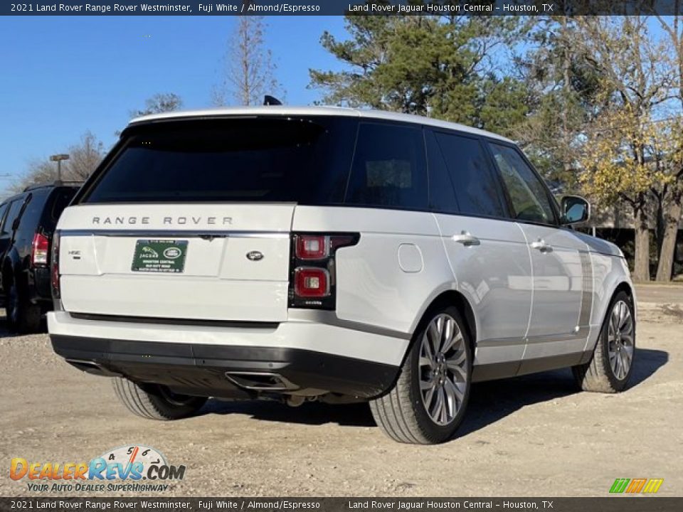 2021 Land Rover Range Rover Westminster Fuji White / Almond/Espresso Photo #3