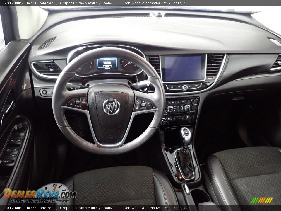 2017 Buick Encore Preferred II Graphite Gray Metallic / Ebony Photo #36