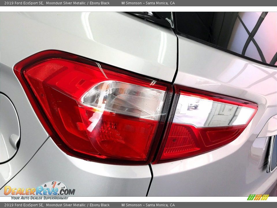 2019 Ford EcoSport SE Moondust Silver Metallic / Ebony Black Photo #29