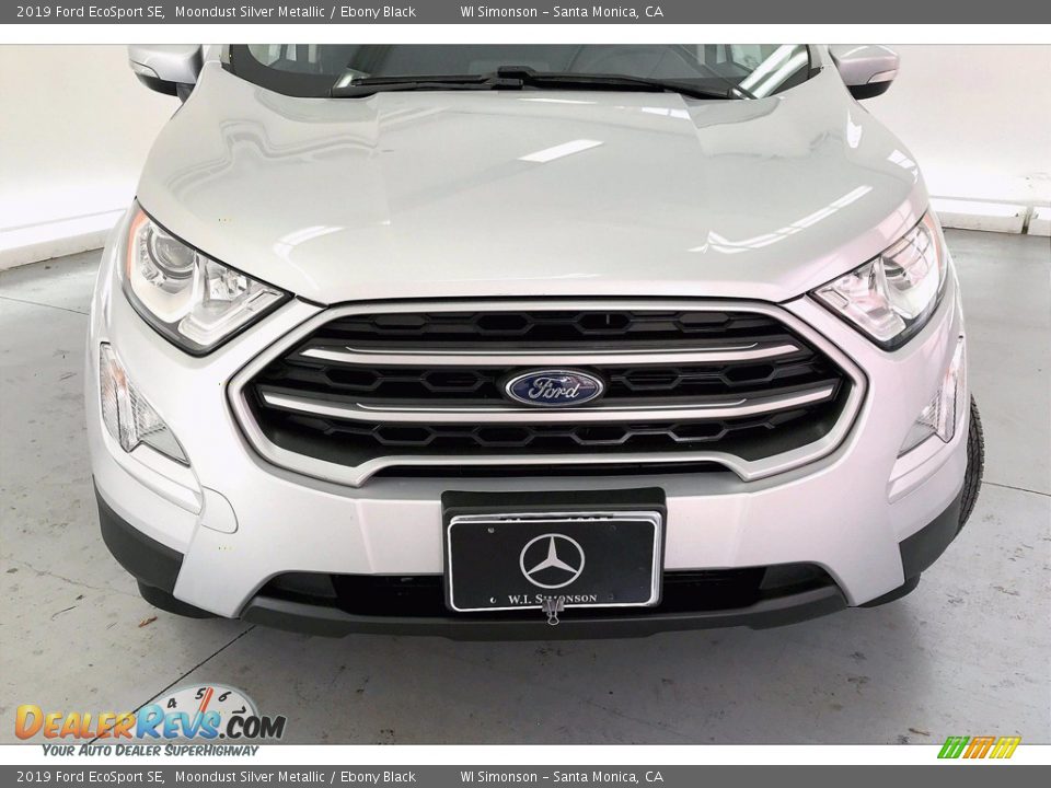 2019 Ford EcoSport SE Moondust Silver Metallic / Ebony Black Photo #30