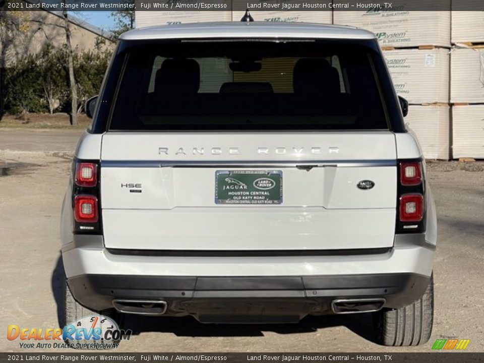 2021 Land Rover Range Rover Westminster Fuji White / Almond/Espresso Photo #8