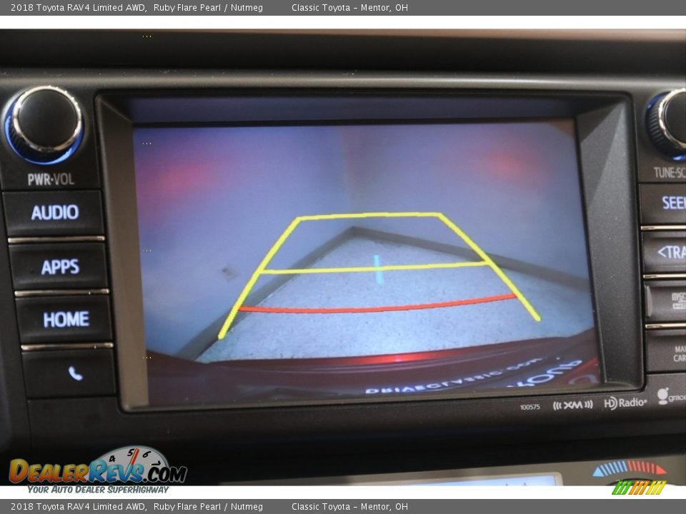 2018 Toyota RAV4 Limited AWD Ruby Flare Pearl / Nutmeg Photo #13