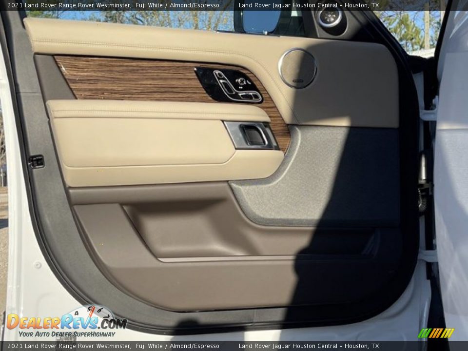 2021 Land Rover Range Rover Westminster Fuji White / Almond/Espresso Photo #12