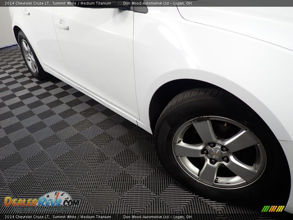 2014 Chevrolet Cruze LT Summit White / Medium Titanium Photo #3