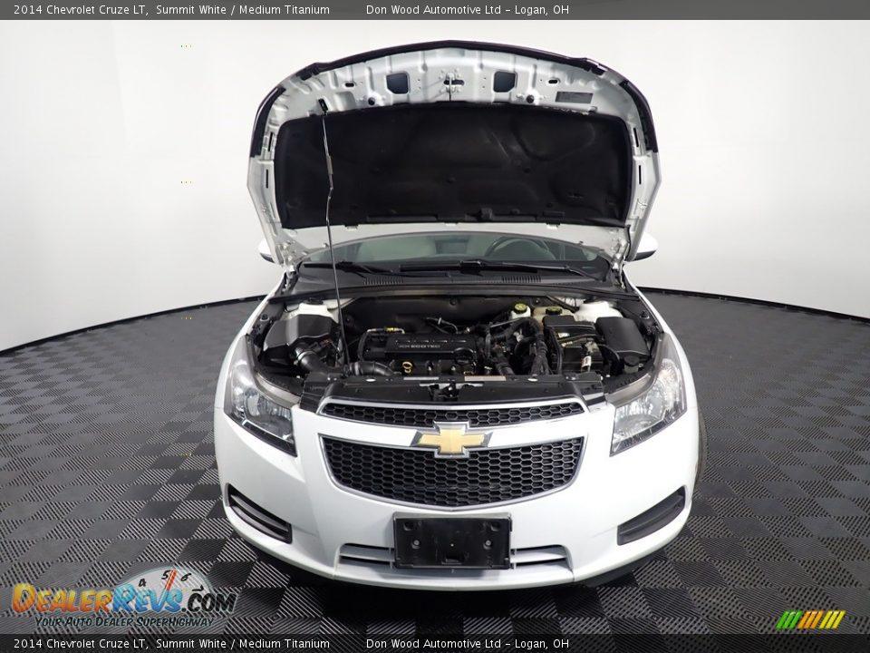2014 Chevrolet Cruze LT Summit White / Medium Titanium Photo #5