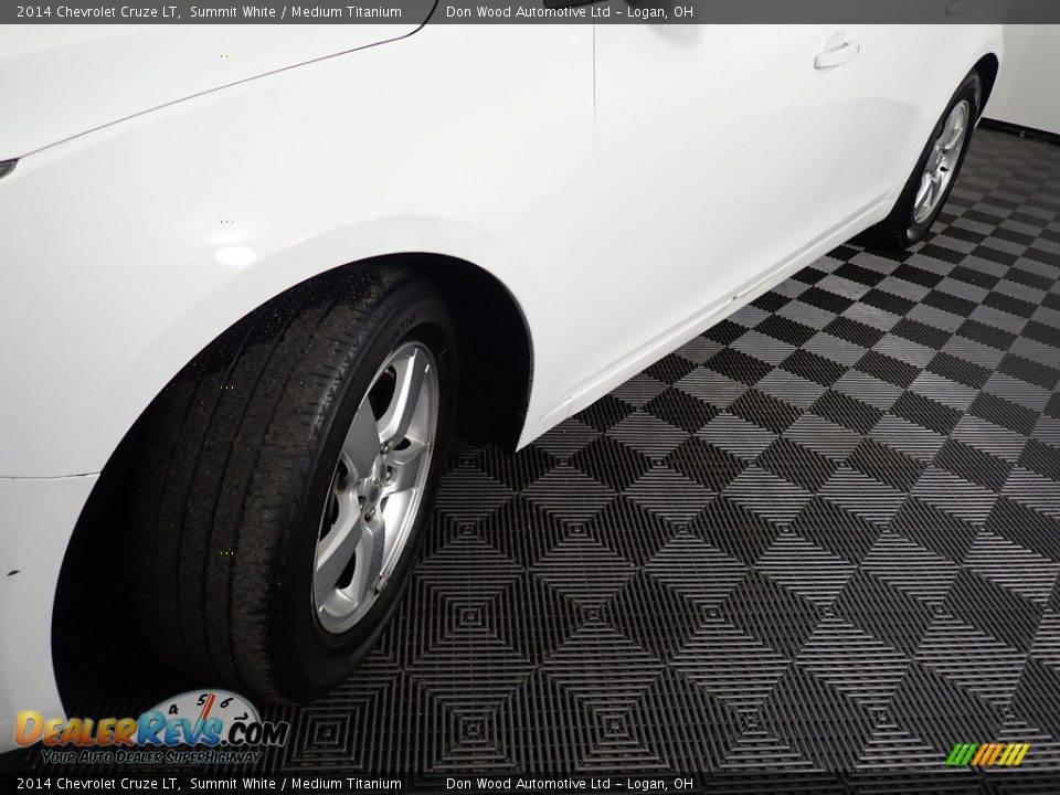 2014 Chevrolet Cruze LT Summit White / Medium Titanium Photo #8