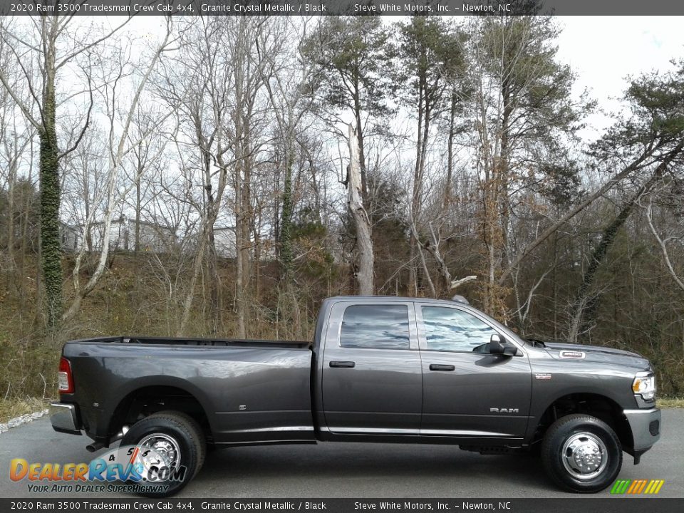 2020 Ram 3500 Tradesman Crew Cab 4x4 Granite Crystal Metallic / Black Photo #5