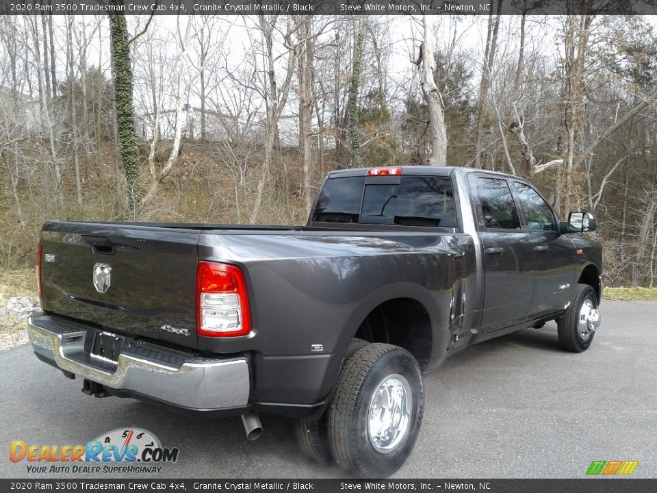 2020 Ram 3500 Tradesman Crew Cab 4x4 Granite Crystal Metallic / Black Photo #6