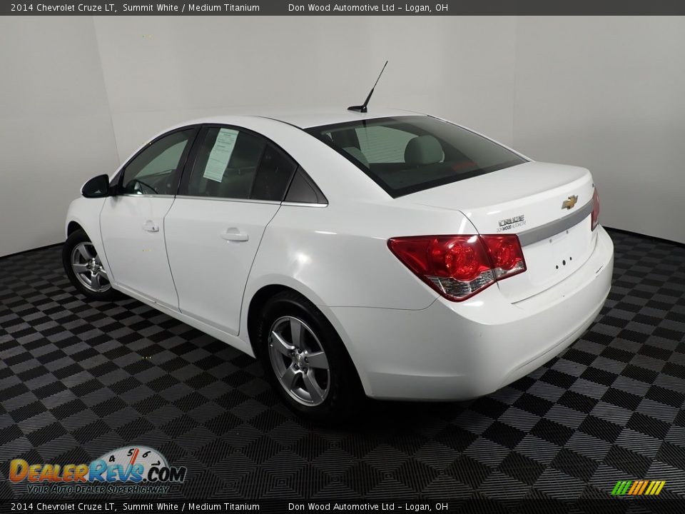 2014 Chevrolet Cruze LT Summit White / Medium Titanium Photo #10