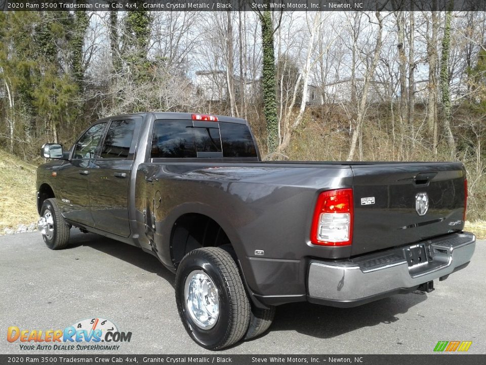 2020 Ram 3500 Tradesman Crew Cab 4x4 Granite Crystal Metallic / Black Photo #9