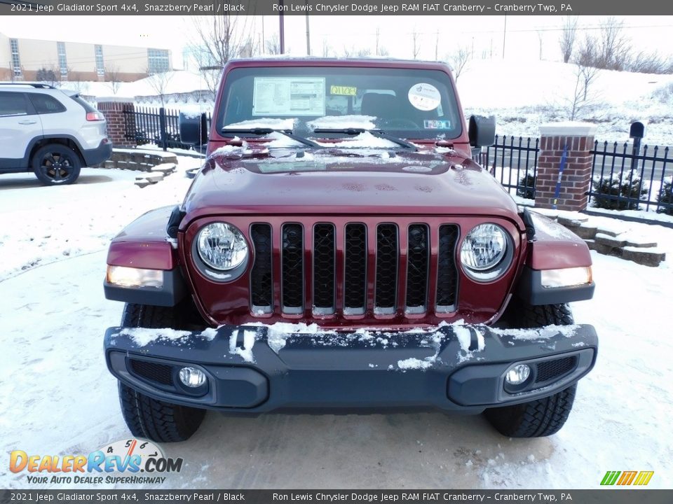 2021 Jeep Gladiator Sport 4x4 Snazzberry Pearl / Black Photo #2