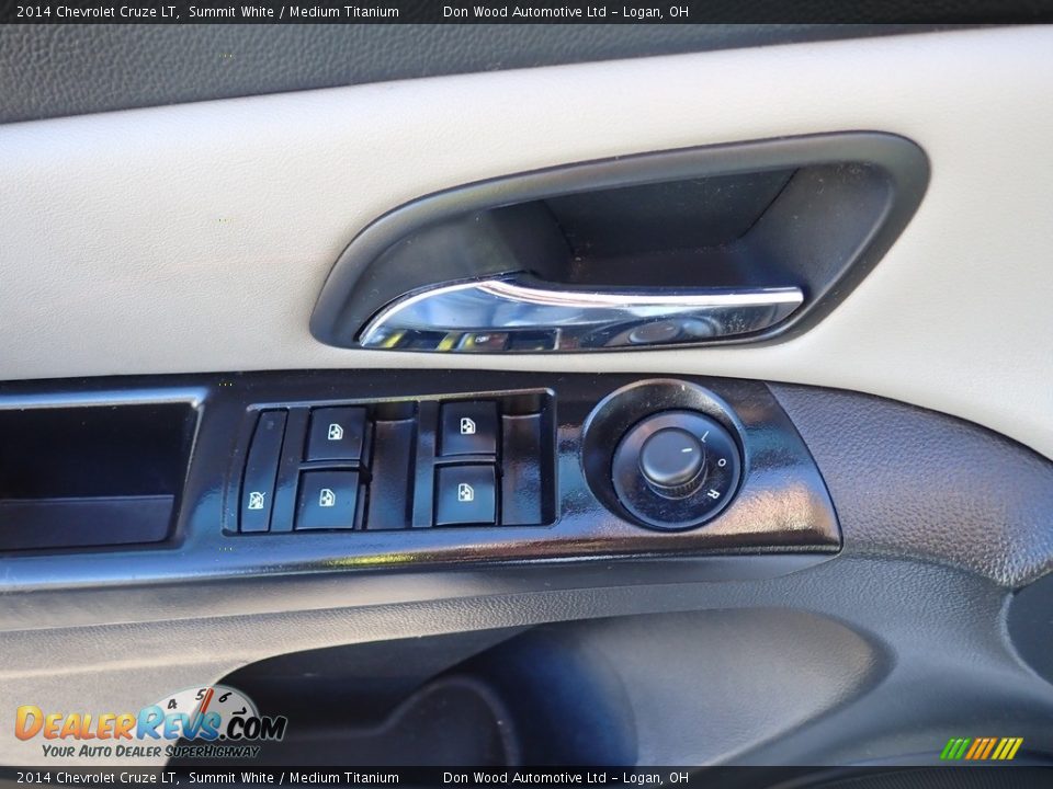 2014 Chevrolet Cruze LT Summit White / Medium Titanium Photo #17