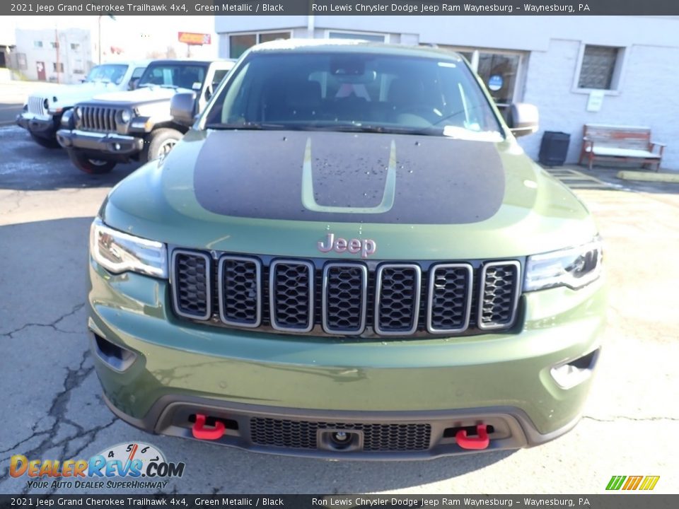 Green Metallic 2021 Jeep Grand Cherokee Trailhawk 4x4 Photo #9