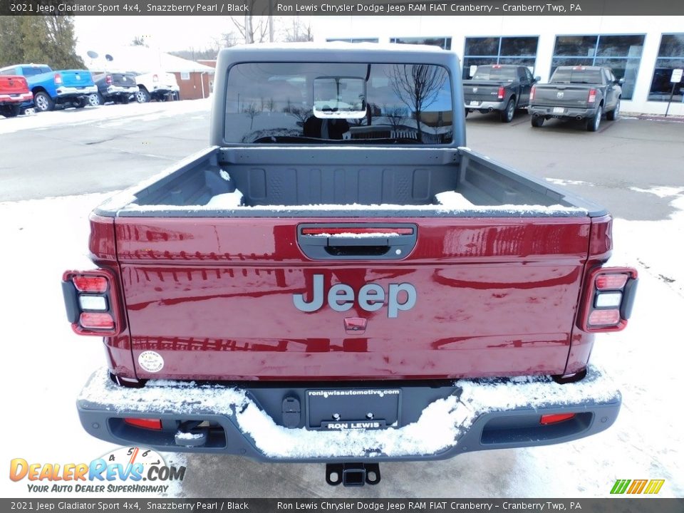 2021 Jeep Gladiator Sport 4x4 Snazzberry Pearl / Black Photo #6